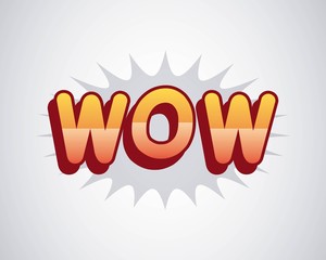 wow comic pop art style