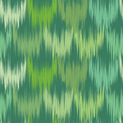 Ikat Seamless Pattern Design for Fabric.