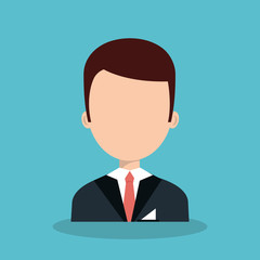 hotel worker reception icon