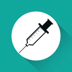 injection medicine isolated icon