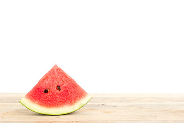 Fototapeta na wymiar sliced watermelon 