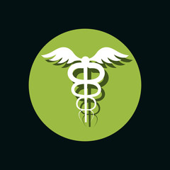 pharmacy symbol isolated icon