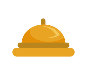 hotel bell isolated icon
