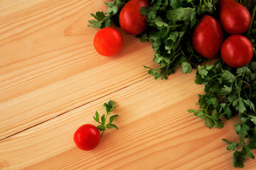 Fresh vegetables for tasty dinner