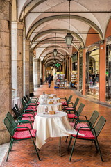 Naklejka premium Pisa, Arkaden