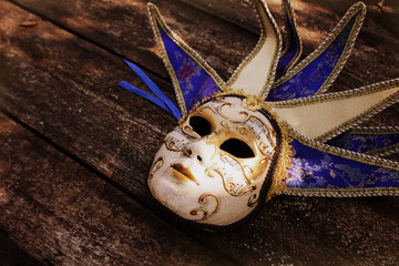 Traditional venetian carnival mask 