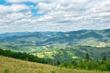 Beautiful mountains landscape