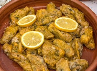 stuffed zucchini flowers