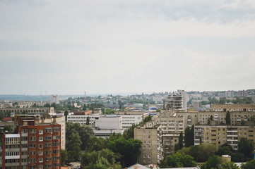 Fototapeta na wymiar view overlooking the town