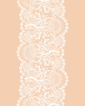 seamless lace border