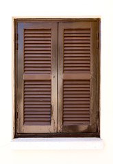 abstract brown window