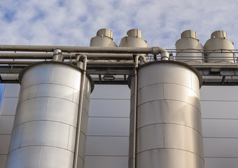 Chemical plant, tank