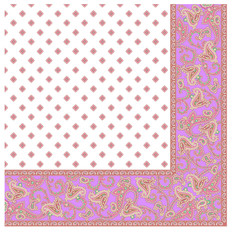 ペイズリースカーフ模様