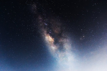 Milky Way in the night sky. (No background on the details)