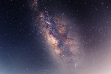 Milky Way in the night sky. (No background on the details)