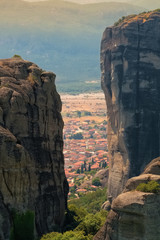 Meteora valley, Greece