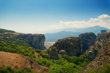 Fototapeta na wymiar Meteora monastery, Greece