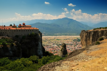 Fototapeta na wymiar Meteora monastery, Greece