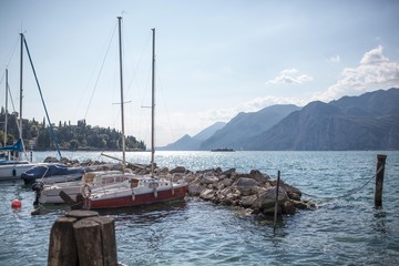 Gardasee - Hafen Malcesine