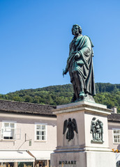 Obraz premium Mozart-Denkmal