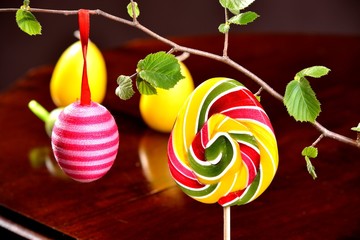 kolorowy lizak © Donia