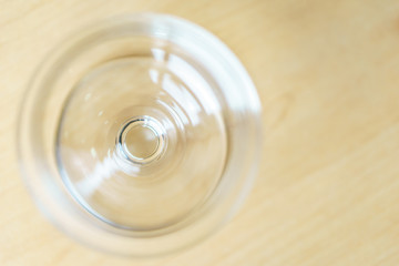 Wine glass decoration