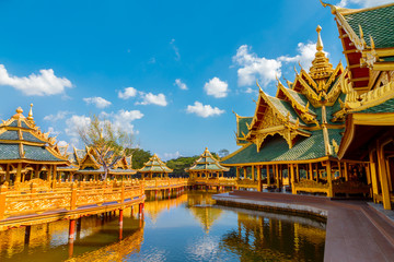 Naklejka premium Pavilion of the Enlightened in Bangkok, Thailand