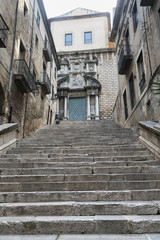 Girona (Catalunya, Spain), gothic buildings