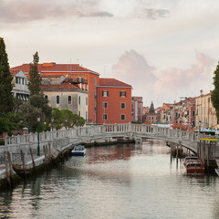 Accademia's bridge in Venice