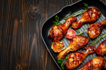 roasted chicken legs with herbs