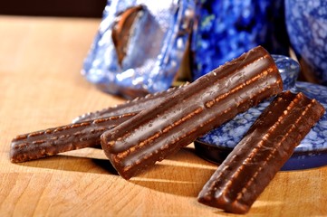 herbatniki w czekoladzie