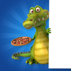 Fun crocodile
