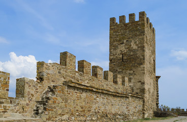 Naklejka premium old castle