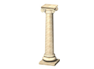 Colonne romaine en 3D