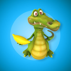 Fun crocodile