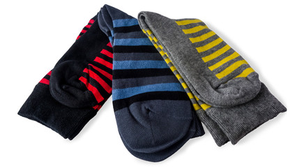 Striped socks for men