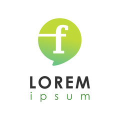 location letter logo