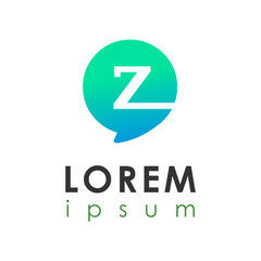 location letter logo