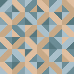 Abstract Geometric Seamless Pattern. Modern stylish texture. Repeating geometric tiles
