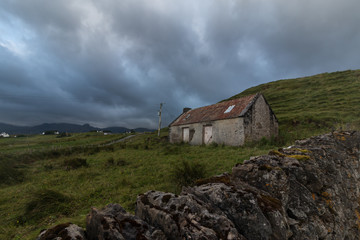 Fototapeta na wymiar Häusschen auf der Isle of Skye, Schottland