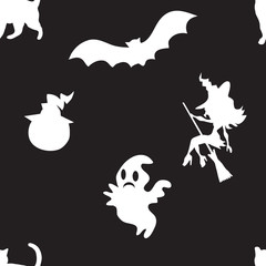 Seamless pattern for Halloween