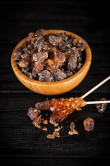 Brown sugar in a bowl