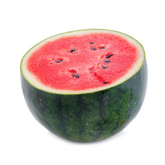 Watermelon on white background