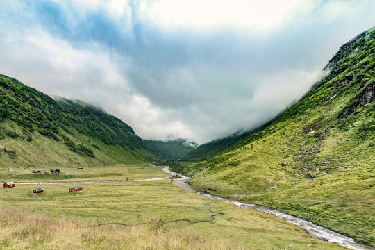 Norway, hedmark, Tufsindalen Valley