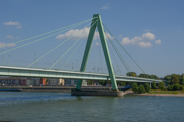 Severinsbrücke Köln am Rhein
