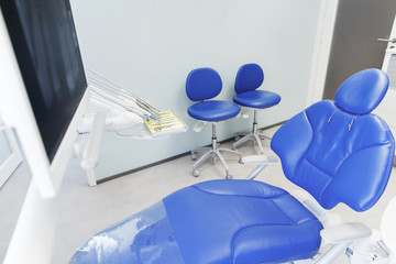 interior of new modern dental clinic office