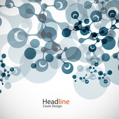 Vector network background