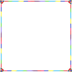 Vector decorative frame. Elegant element for design template, place for text.Floral border. Lace decor for birthday and greeting card, wedding invitation.