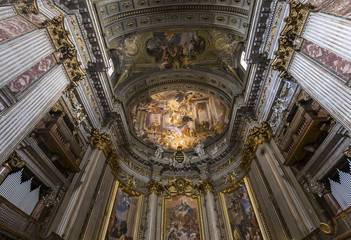 Fototapeta na wymiar Sant Ignazio church, Rome, Italy
