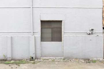 Large blank billboard on a street wall, banners with room to add your own text